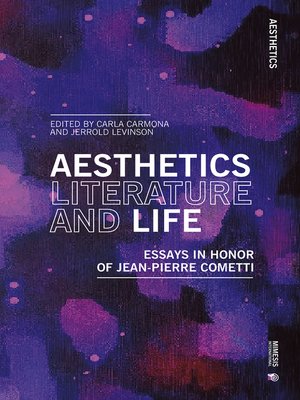 cover image of Aesthetics Literature and Life